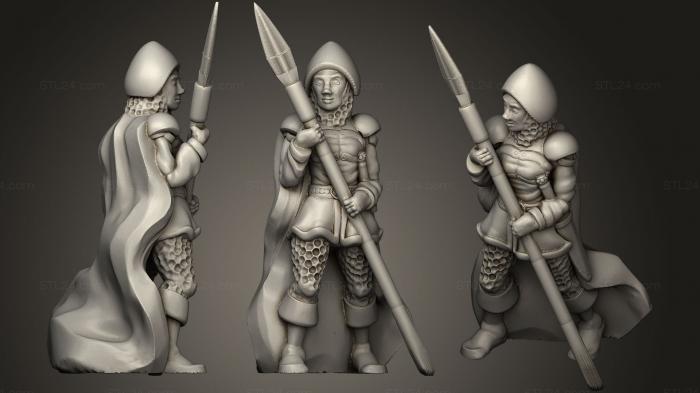 Figurines simple (Questing Hero, STKPR_1049) 3D models for cnc